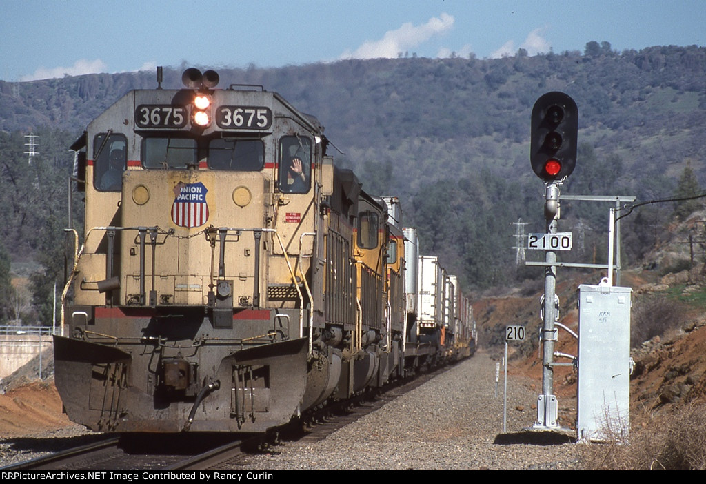 UP 3675 West